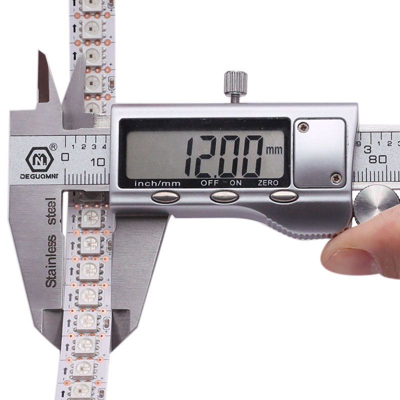 12V GS8208 Individually Addressable 144LEDs/m Engineering Digital RGB LED Strip Light 12V GS8208 Individually Addressable 144LEDs/m Engineering Digital RGB LED Strip Light